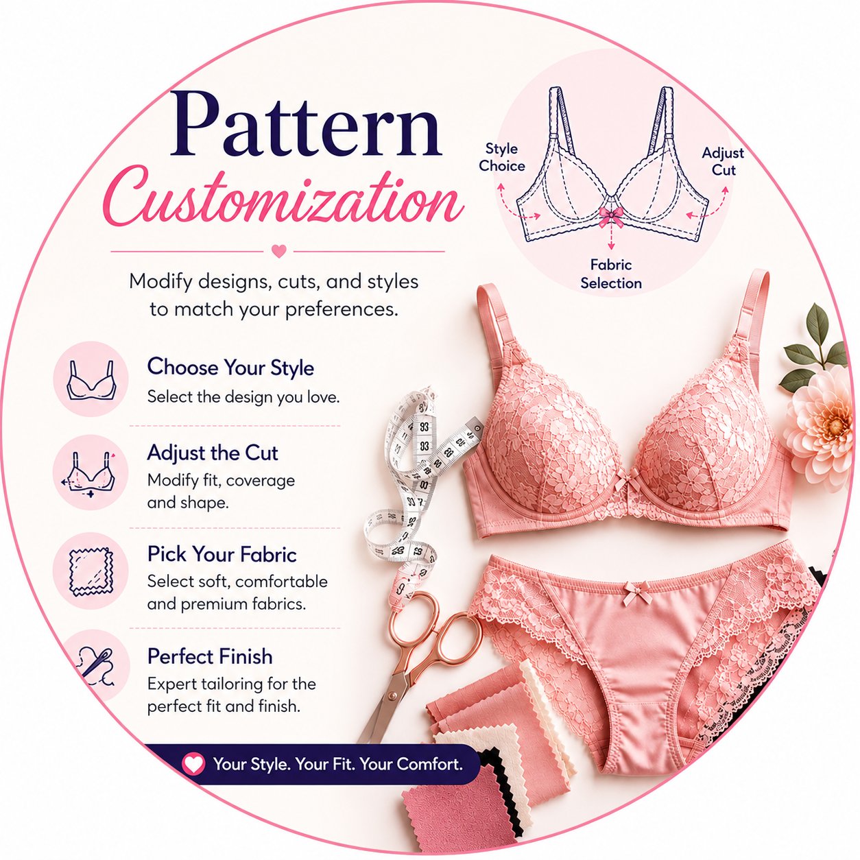 Pattern Customization-Ellipse